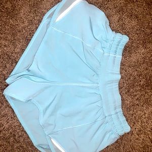 Size 2 Icing Blue hotty hot shorts 2.5”